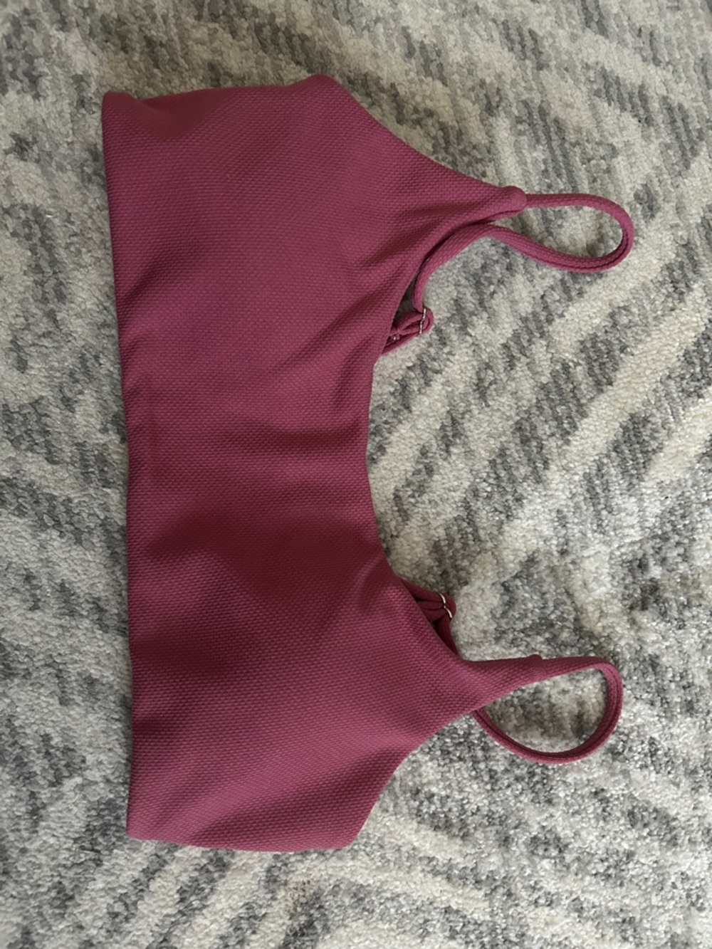 Mauve SHEIN Bikini Top